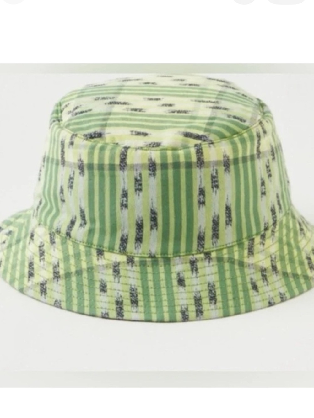 NWT Aerie Reversible Green Patterned Bucket Hat - Picture 7 of 8